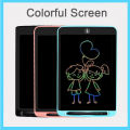 10 Inch LCD TABLET THICK LINE MULTI COLOR Writing Board Writing Tablet eWriter Kids Drawing Pad LIGHT LESS LCD SKETCH SCREEN GIFT FOR KIDS / CHILDREN - THICK LINER. 