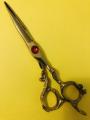 6.5” Professional Hairdressing Scissors Barber Salon Hair Cutting Dragon Shears RoseGold. 