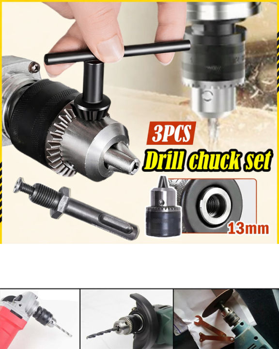 Power Drill Chuck 2-13mm with SDS-Plus Adapter | 1/2-20 UNF Thread