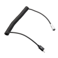Power Cable Replacement Spare Parts for Camera BMPCC 4K / 6K 2 Pin to USB Type-C Spring Cable. 