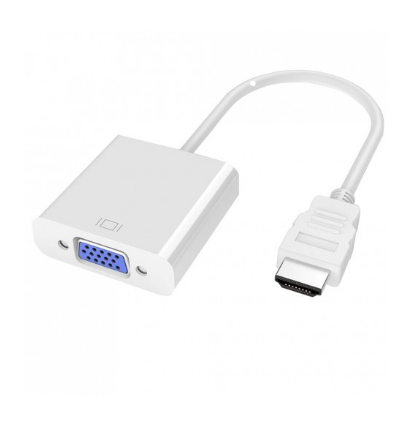 Moread HDMI to VGA, Gold-Plated HDMI to VGA Adapter (Male to Female) for Computer, Desktop, Laptop, PC, Monitor, Projector, HDTV, Chromebook, Raspberry Pi, Roku, Xbox and More - Black