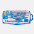 ORO MATH A DOX Geometry (Mathematical or Mathematics) Box – Complete Math Kit for Students & Professionals, Art No. 800. 