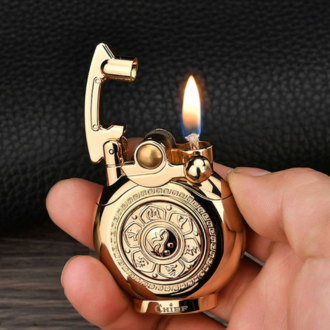 Vintage Lighter | Fancy Lighter | Cool Antique Lighters | Refillable Lighter | Pocket Lighter| Lighter for Candles Fireworks Outdoor Collection