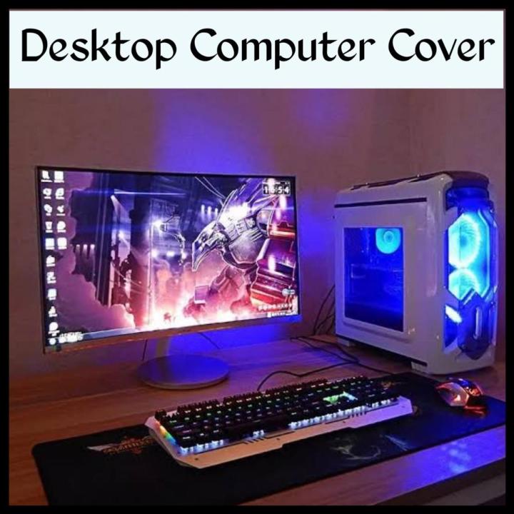 Desktop Computer Cover / Gaming PC Cover / Dust Cover for Gaming Desktop Computer / Ocean Market
