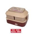 Portable Double Layer Lunch Box For Kids Lunch Box Picnic Bento Box Microwave Food Box With Compartment Storage Food Container. 