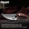Imported Best Selling Japanese Forged Huusk Knife High tensile, Chef Knife, Multipurpose, for Meat, Outdoor Camping, BBQ Knife with Gift Box and Optional Sheath. 