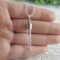 15 Styles Mini Glass Bottle Pendant Necklace Perfume Essential Keep Openable Small Bottle Necklaces For Women Jewelry. 