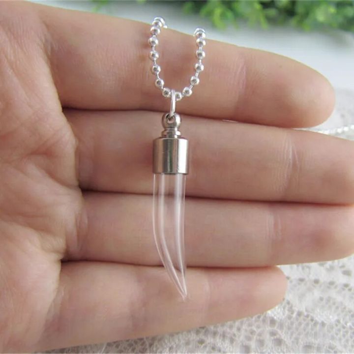 15 Styles Mini Glass Bottle Pendant Necklace Perfume Essential Keep Openable Small Bottle Necklaces For Women Jewelry