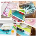 Anti-Bacterial Fridge Mat, Non-stick Roll, 45 cm x 150 cm, Durable Fridge Mat, Fruit and Vegetable Drawer Kitchen Mat, Fridge. 