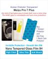 Meizu Pro 7 Plus - Screen Protector - Nano Glass. 