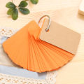 1Pc 230 Sheets Binder Memo Pad Ring Kraft Paper Sticky Notes School Stationery. 