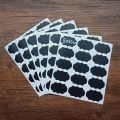 72pcs Spice Sticker Kitchen Label Sticker Waterproof Jar Stickers Storage Organizer Bottles Jars Stickers Blackboard Spices Tags. 