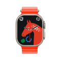 New Smart watch bracelet new T900 Ultra hryfine Bluetooth call NFC wireless charging rate smart watch. 