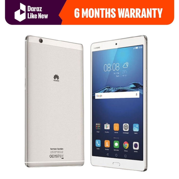 タブレット HUAWEI - HUAWEI TECHNOLOGIES dtab D-01J SILVER Huawei dtab Compact d-01J Tablet Mobile Android PC Japan 8.4