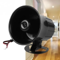 DC 12V Wired Loud Alarm Siren Horn Outdoor For Home Security Protection System. 