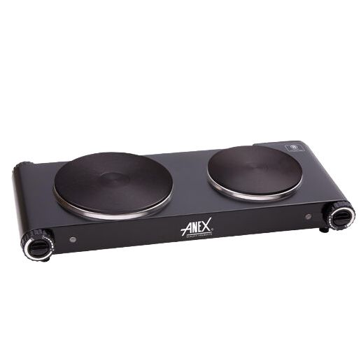 Anex%20AG-2062%20%20Deluxe%20Hot%20Plate%20Double%20%20Black%20-%20Image%202