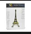 HT     Metal Eiffel 4 to 5 inch Figurine Metal Paris Eiffel Tower Metal Craft Famous Landmark Building Metal Statue For Gift & Home. 