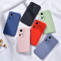 Olige For OPPO Reno 11 5G Liquid Silicone Macaron Candy Color TPU Falling and shockproof Soft Phone Case Shell Protector Back Cover. 