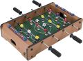 Mini Foosball Table, Portable Tabletop Soccer Game w/Score Keepers and 2 Balls, Easy Assembly, Football Table for Family Night, Parties, Game Rooms, Bars Sold by Fight Fitness. 