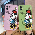 YIWESAN for OPPO Find X2 Neo Case Cartoon Cute Fashion Minnie Thin New Design Phone Case Side Square Edge Casing Pattern Silicone Softcase Full Back Cover Shockproof Protection Cases. 
