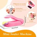 Portable Mini Heat Sealing Machine Impulse Sealer Seal Packing Plastic Bag for Food Storage. 