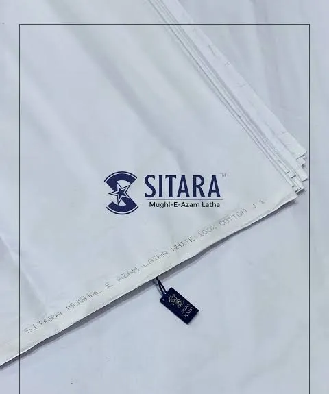 Mughal%20e%20Azam%20Latha%20by%20Sitara%20%7C%20100%25%20Pure%20Latha%20Cotton%20%7C%20Unstitched%20Latha%20Suit%20For%20Men%207%20meter%20%7C%20White%20Latha%20Suit%20by%20AR%20RAHEEM%20FABRICS%20-%20Image%204