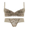 Steel-ring Bra Lightweight Small-sized Underwear Soft-cup Embroidered Lingerie for Casual Wear Petite Women Innerwear. 