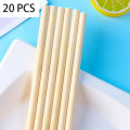 1/10/20Pcs  20Cm Natural Bamboo Straw Reusable Drinking Straws Eco-friendly Bamboo Cocktail Straws Bar Accessory. 