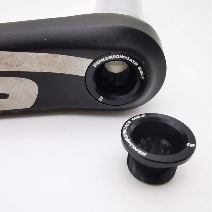 XHHDQES 2X for Cannondale Hollowgram SiSL2 Crankbolt Kit - Black - KP251/BLK
