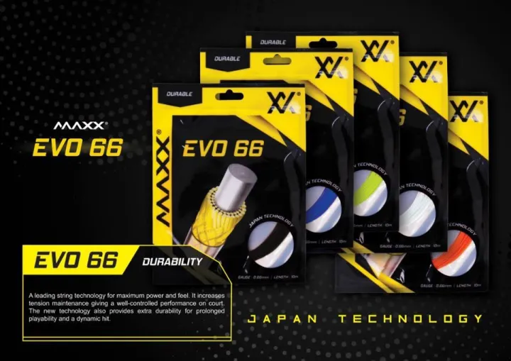 EVO%2066%20MAXX%20Badminton%20Racket%20String%20%E2%80%93%20High-Performance%20String%20for%20Power%20&%20Control%20(Multicolor%20Options)%20-%20Image%203