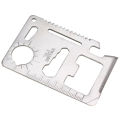 1 Silver [HOT] Wallet Card Knife EDC Outdoor Pocket Tools High Quality Camping Multi-Functional Combination Tool Stainless Steel Accessories. 