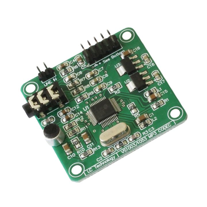 VS1053 Audio Decoding Module MP3 Player On-Board Spare Parts Recording Function VS1053 MP3 Audio Decoding Development Board