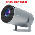 HY300, HY300 Pro & HY300 Plus Android Projector 200/260 ANSI Android 11 4K 1280*720P Dual Wifi6 BT5.0 Allwinner H713 Home Cinema Outdoor Indoor Projector. 