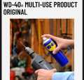 WD40 Rust Remover & Lubricant Spray 200ml | Imported from UK | Corrosion Protection & Multiuse Metal Cleaner. 