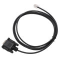 Hot DB9 RS232 To RJ11 6P4C Serial Console Cable PVC 6ft Plug And Play For. 