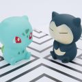 【FUN LIVE】 6Pcs Cartoon Pokemon Swimming Water Toys Bathing Funny Kawaii Colorful Soft Rubber Float Squeeze Sound Squeaky Toy Baby Kid Toys. 
