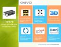 HDMI Switch 4K HDR, Kinivo (3 Port, 4K 30Hz, Auto-Switching, IR Wireless Remote). 