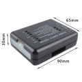 20/24 Pin for PSU ATX SATA HDD Checker Meter Measure LED Indication Diagnostic Tool Testing for PC Computer Power Supply Tester. 