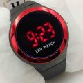 Round LED Digital Sports Watch for Boys/Girls/Kid's With Normal Box / Silicon Strap / Colors Available / Time Watch. 
