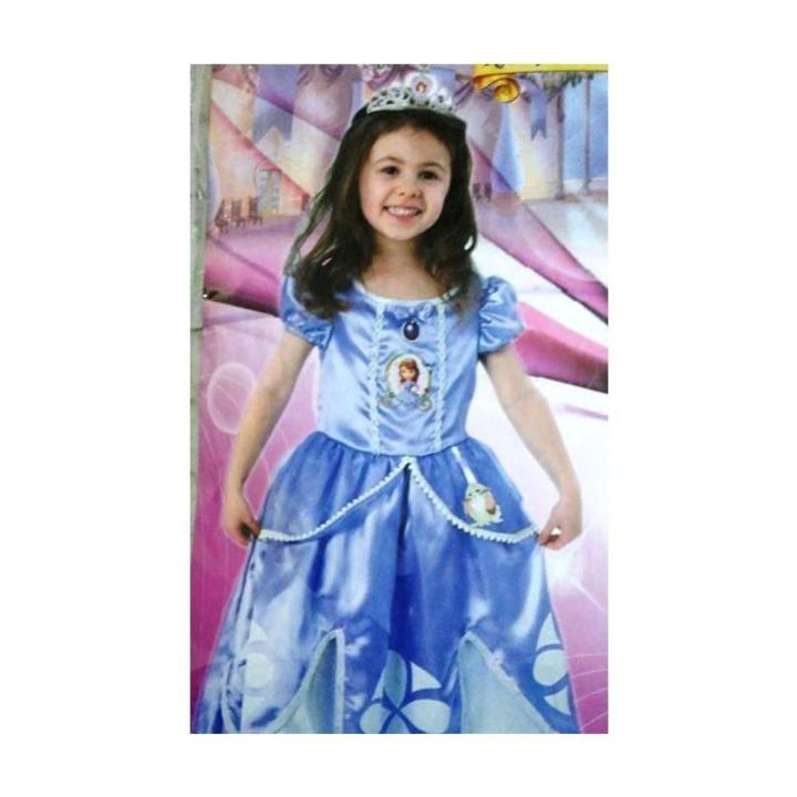 Sofia Costume For Girls Blue