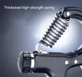 Automatic Counting Hand Gripper Adjustable Resistance Automatic Counting Non-Slip Hand Grip Strength Trainer Fingers Wrist Forearm Exerciser Workout Gear Home Gym Exercise Equipment Hand Gripper 5-60KG Automatic Non-Slip hand strengthen. 