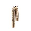 Haoyunda Nunchucks Dragon Stick Nunchaku Pure Copper Stainless Steel Material Creative New Kerosene Lighter Wholesale. 