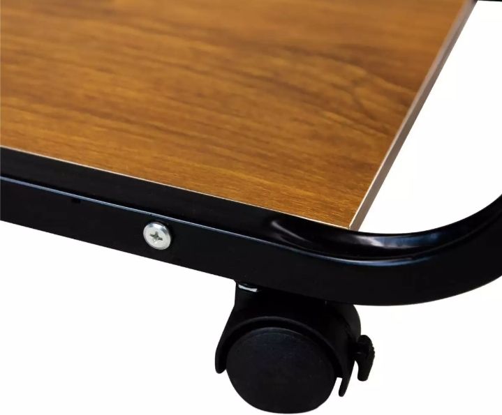 Movable%20Desk%20Side%20Table%20Tray%20Cart%204%20Wheels%20Wood%20Desktop%20Office%20Home%20Desk%20Shelf%20Organizer%20Bookcase%20Natural%20Wood%20Tone%20-%20Image%205