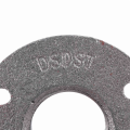 1 Inches Malleable Cast Iron Pipe Flange, Industrial Pipe Flanges for Threaded Black Pipes and Fittings 4 Pcs. 