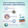 BreeO Premium Detergent Washing Powder 1 Kg - Cleans, Freshens & Brightens with Every Wash. 