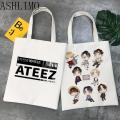 ATEEZ Say My Name Kpop Korean Style Cartoon Women Shopping Bags Girls Fashion Casual Pacakge Hand Bag Female Shoulder Bag. 