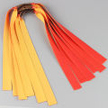 10pcs Thick Natural Latex Slingshots Flat Rubber Bands Catapult 0.65 0.75 0.8 1m. 