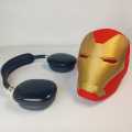 Iron Man Headphone Stand – Stylish, Durable Headset Holder for Gamers and Marvel Fans – Perfect Desk Decor for Gaming & Audio Accessories. 