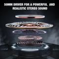 ONIKUMA X9 Professional Wired Gaming Headset with Stereo Surround Sound and 50mm Drivers, Gaming Headset with Noise Canceling Mic and Sound Isolating Ear Cushions, Wired (3.5mm X2 + USB) for PC, Mac, PS4, PS5, Xbox One, Switch and mobile phones with 3.5mm. 