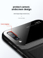 iCaseCover for Samsung Galaxy A70 Soft Case Hybrid TPU Leather Tempered Glass Shockproof Back Cover. 